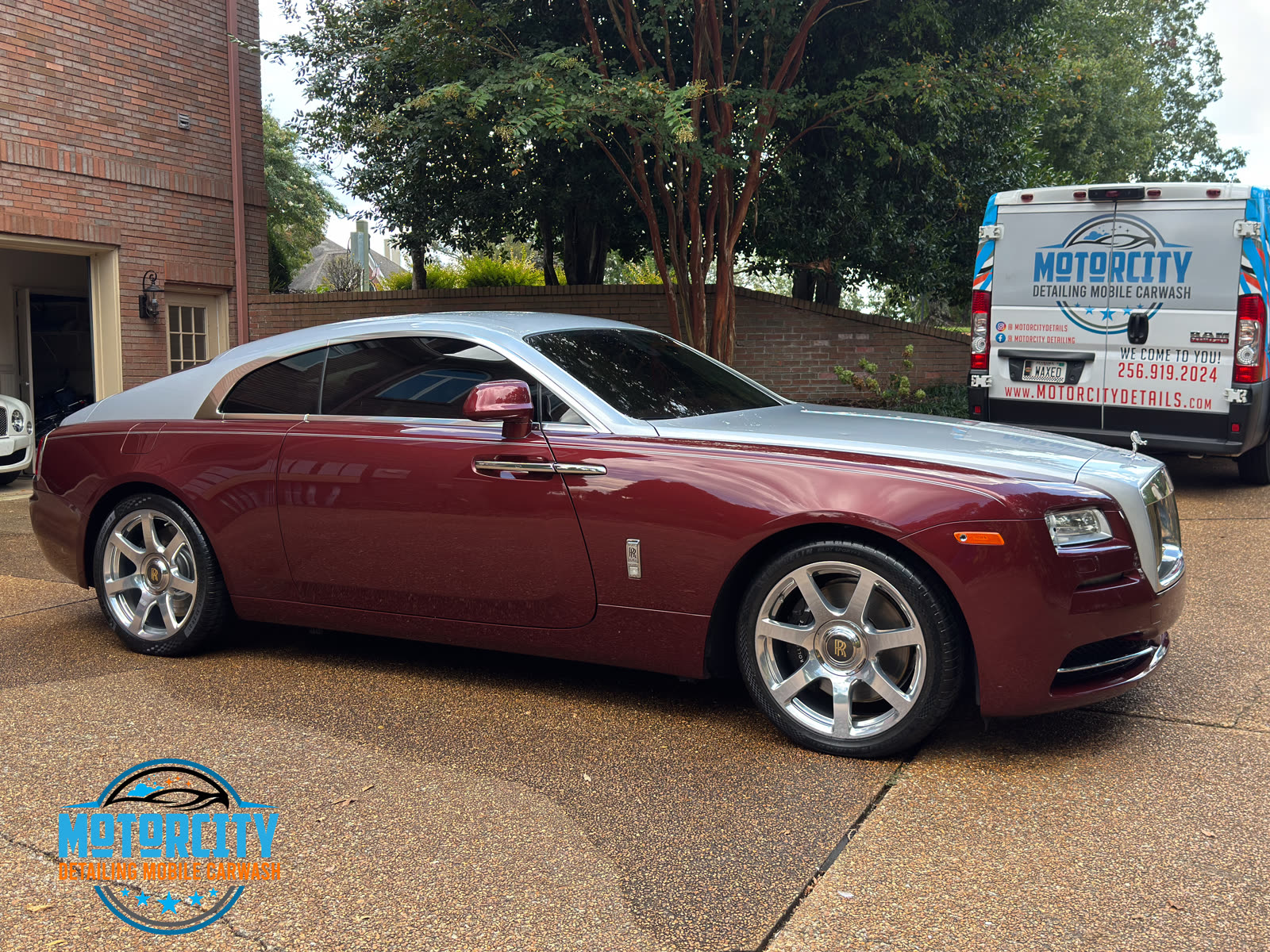 Rolls-Royce Wraith polished and coated by Motorcity Detailing